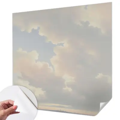 Papier peint photographique sur tissu non tissé Ciel pastel