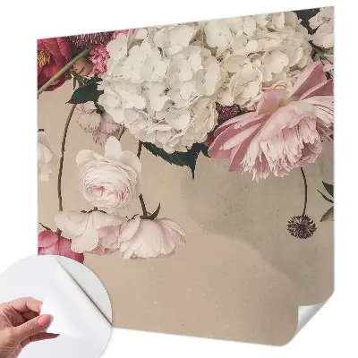 Papier peint intissé Fleurs romantiques