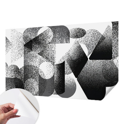 Papier peint chambre parentale Geometrické tvary
