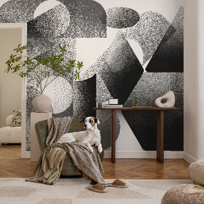 Papier peint chambre parentale Geometrické tvary