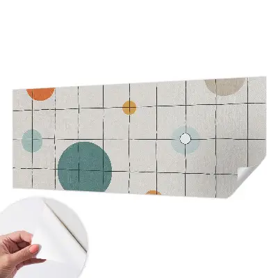 Papier peint intissé imprimé Cercles colorés