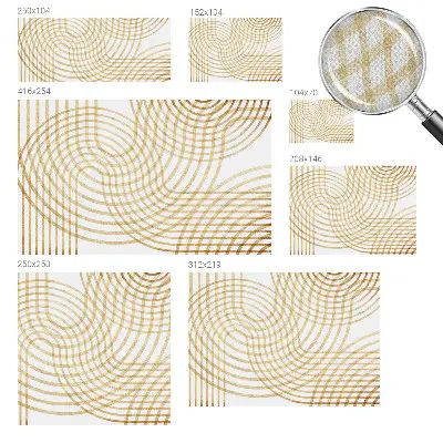 Papier peint photo grand format pour le mur Tissages géométriques