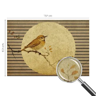 Papier peint photographique intissé Oiseau harmonieux