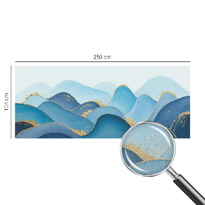 Papier peint panoramique pas cher Zvlnená krajina
