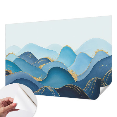 Papier peint panoramique pas cher Zvlnená krajina