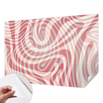 Papier peint intissé Lignes ondulées