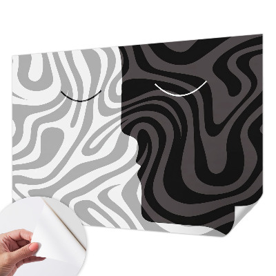 Papier peint tendance chambre adulte Abstraktné tváre