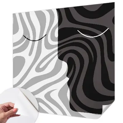 Papier peint photographique intissé Visages abstraits