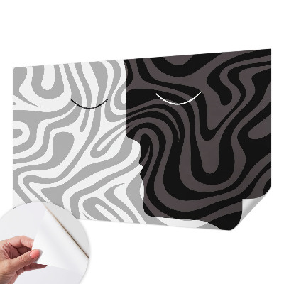 Papier peint tendance chambre adulte Abstraktné tváre
