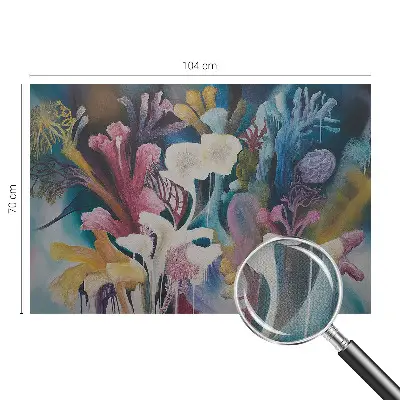 Papier peint photo grand format pour le mur explosion florale