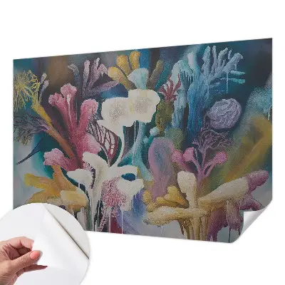 Papier peint photo grand format pour le mur explosion florale