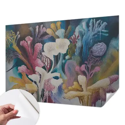 Papier peint photo grand format pour le mur explosion florale