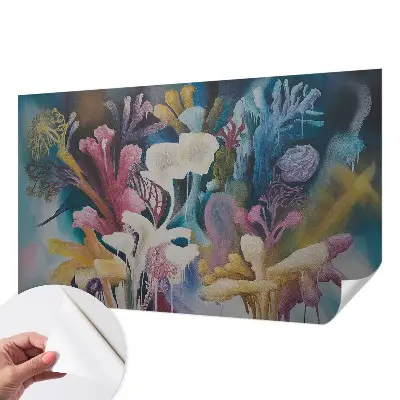 Papier peint photo grand format pour le mur explosion florale