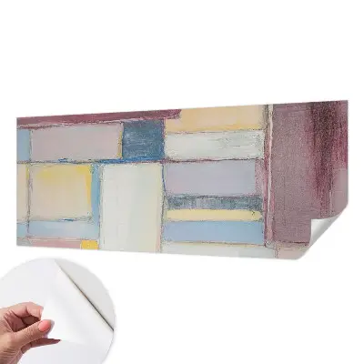 Papier peint photo sur tissu non tissé formes géométriques