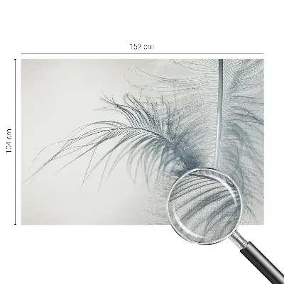 Papier peint photographique intissé Plume délicate