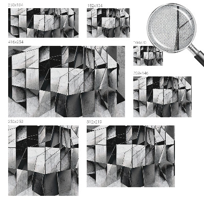 Papier peint chambre parentale Geometrická abstrakcia