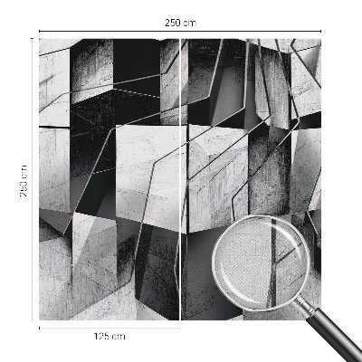 Papier peint chambre parentale Geometrická abstrakcia