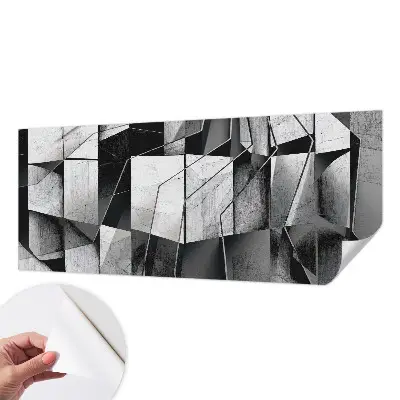 Papier peint photo imprimé sur tissu non tissé Abstraction géométrique