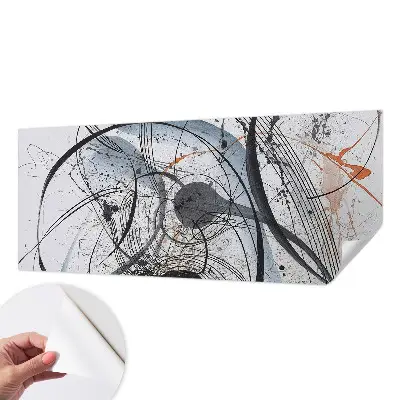 Papier peint photo sur tissu non tissé Abstraction expressive