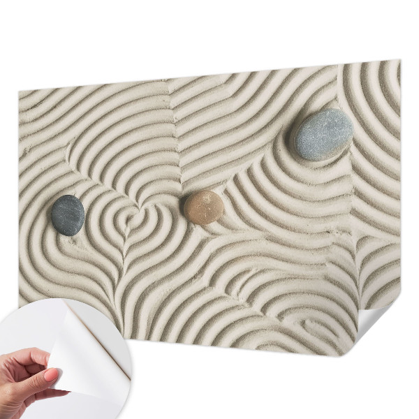 Papier peint tendance chambre adulte Harmonické vlny