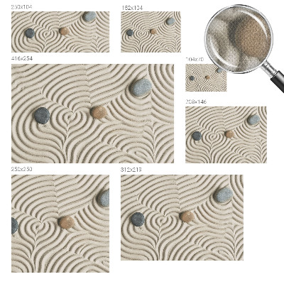 Papier peint tendance chambre adulte Harmonické vlny