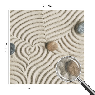 Papier peint tendance chambre adulte Harmonické vlny