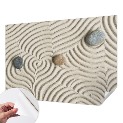 Papier peint tendance chambre adulte Harmonické vlny