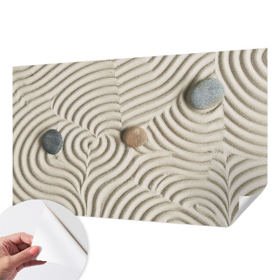 Papier peint tendance chambre adulte Harmonické vlny