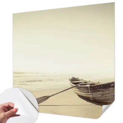 Papier peint photo imprimé sur tissu non tissé tranquillité du bord de mer