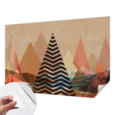 Papier peint panoramique adhésif Abstraktná krajina