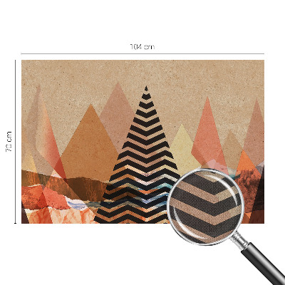 Papier peint panoramique adhésif Abstraktná krajina