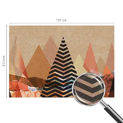 Papier peint photo grand format pour le mur paysage abstrait