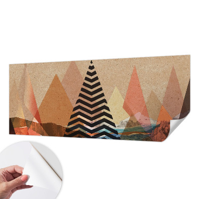 Papier peint panoramique adhésif Abstraktná krajina