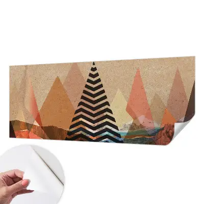 Papier peint photo grand format pour le mur paysage abstrait