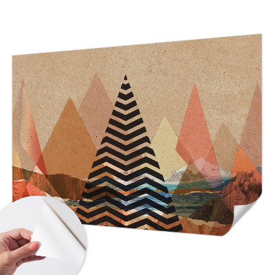 Papier peint panoramique adhésif Abstraktná krajina