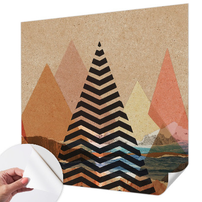 Papier peint panoramique adhésif Abstraktná krajina
