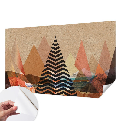 Papier peint panoramique adhésif Abstraktná krajina