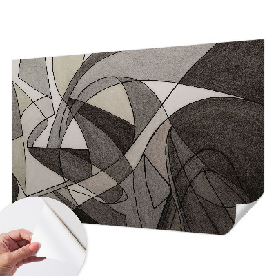 Papier peint chambre parentale Geometrická abstrakcia