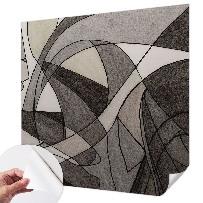 Papier peint chambre parentale Geometrická abstrakcia