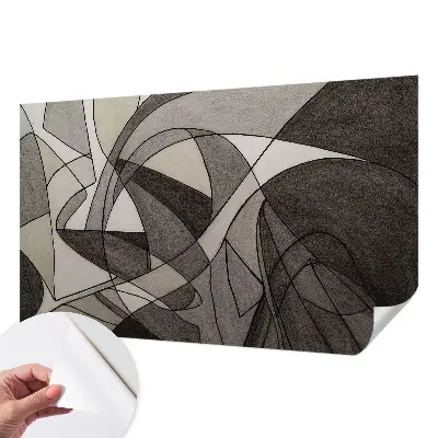 Papier peint photo imprimé sur tissu non tissé Abstraction géométrique