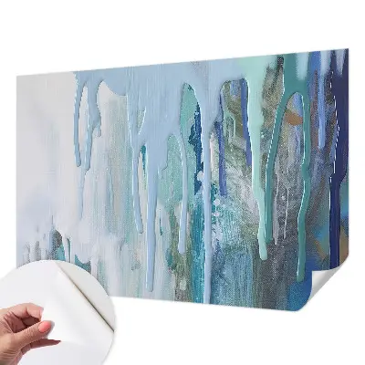 Papier peint photographique sur tissu non tissé Cascades bleues