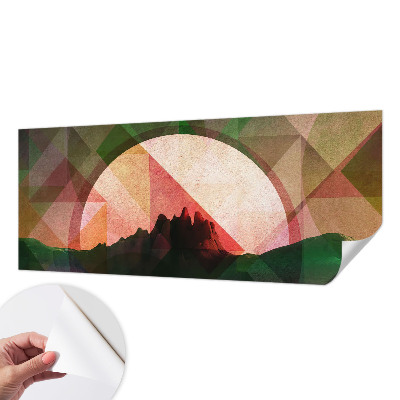 Papier peint tête de lit chambre adulte Malebné kopce
