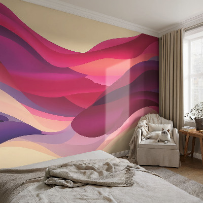 Papier peint chambre garçon Tekuté vlny