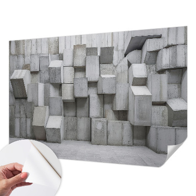 Papier peint panoramique pas cher Betónové bloky