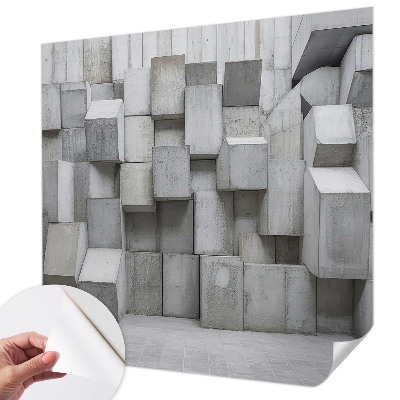 Papier peint panoramique pas cher Betónové bloky
