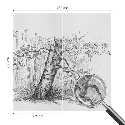 Papier peint intissé Arbre forestier