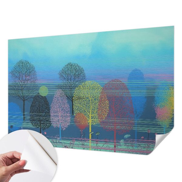 Papier peint chambre garçon Farebná harmónia