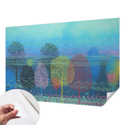 Papier peint chambre garçon Farebná harmónia