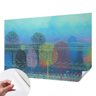 Papier peint chambre garçon Farebná harmónia