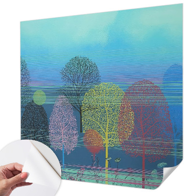 Papier peint chambre garçon Farebná harmónia